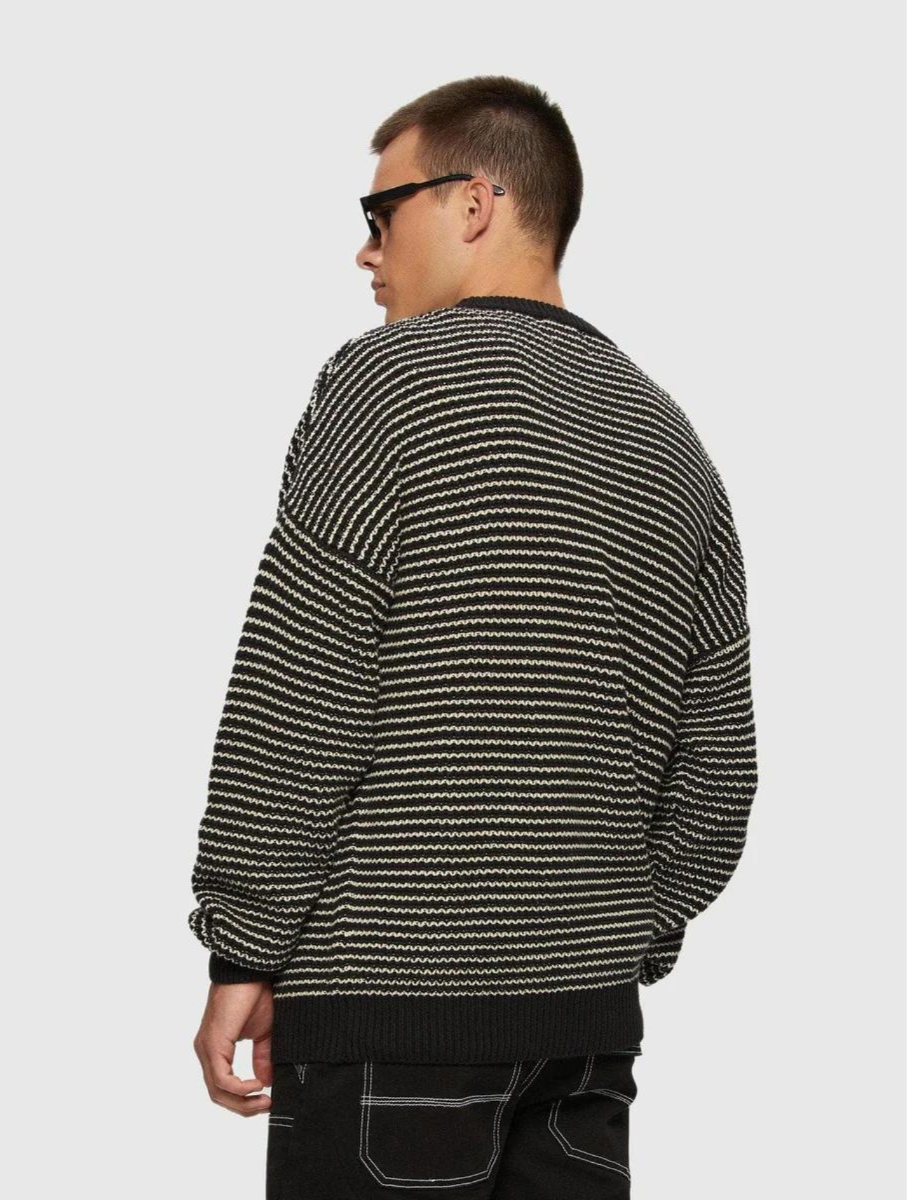 Waffle Knit Crew