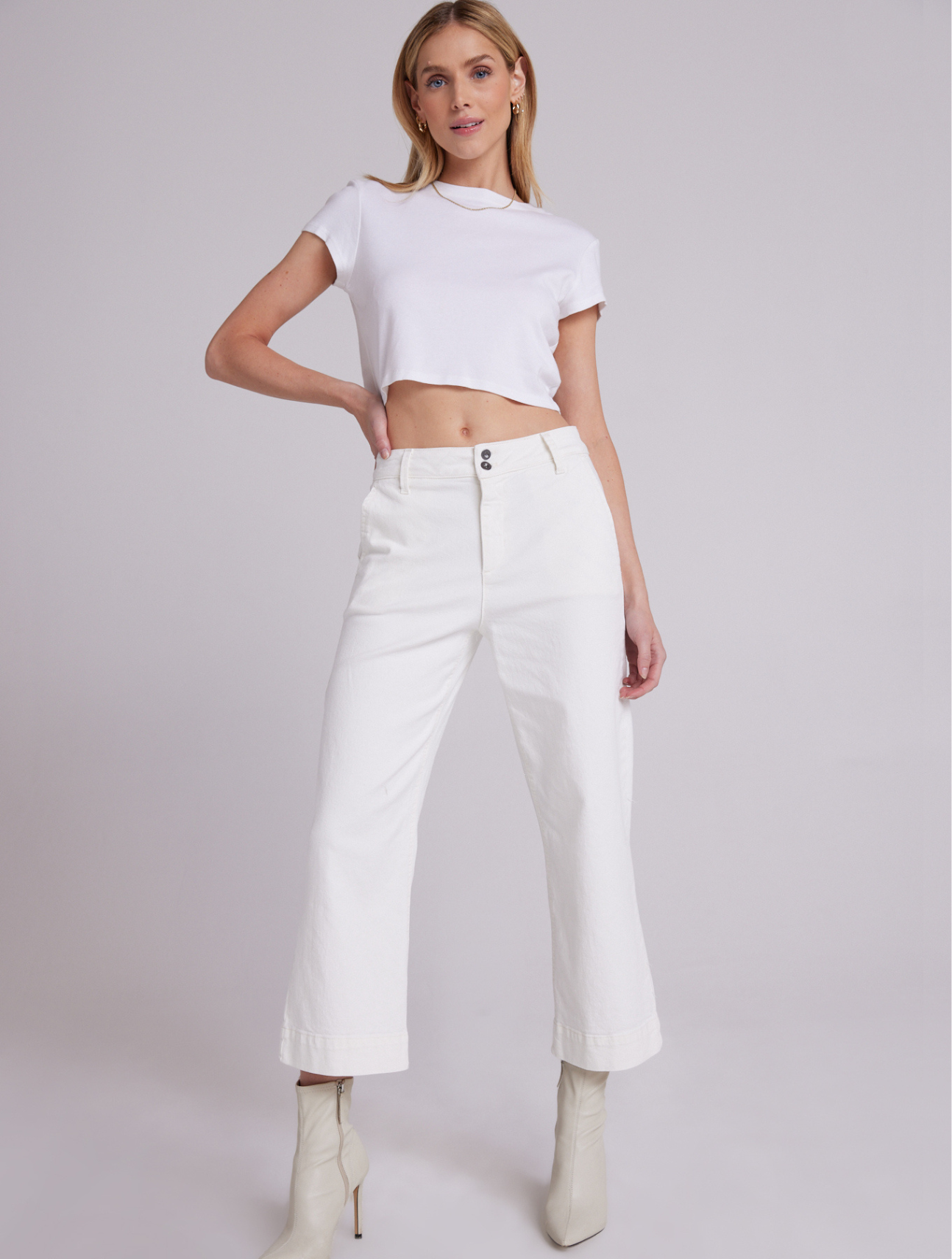 Saige Wide Leg Crop