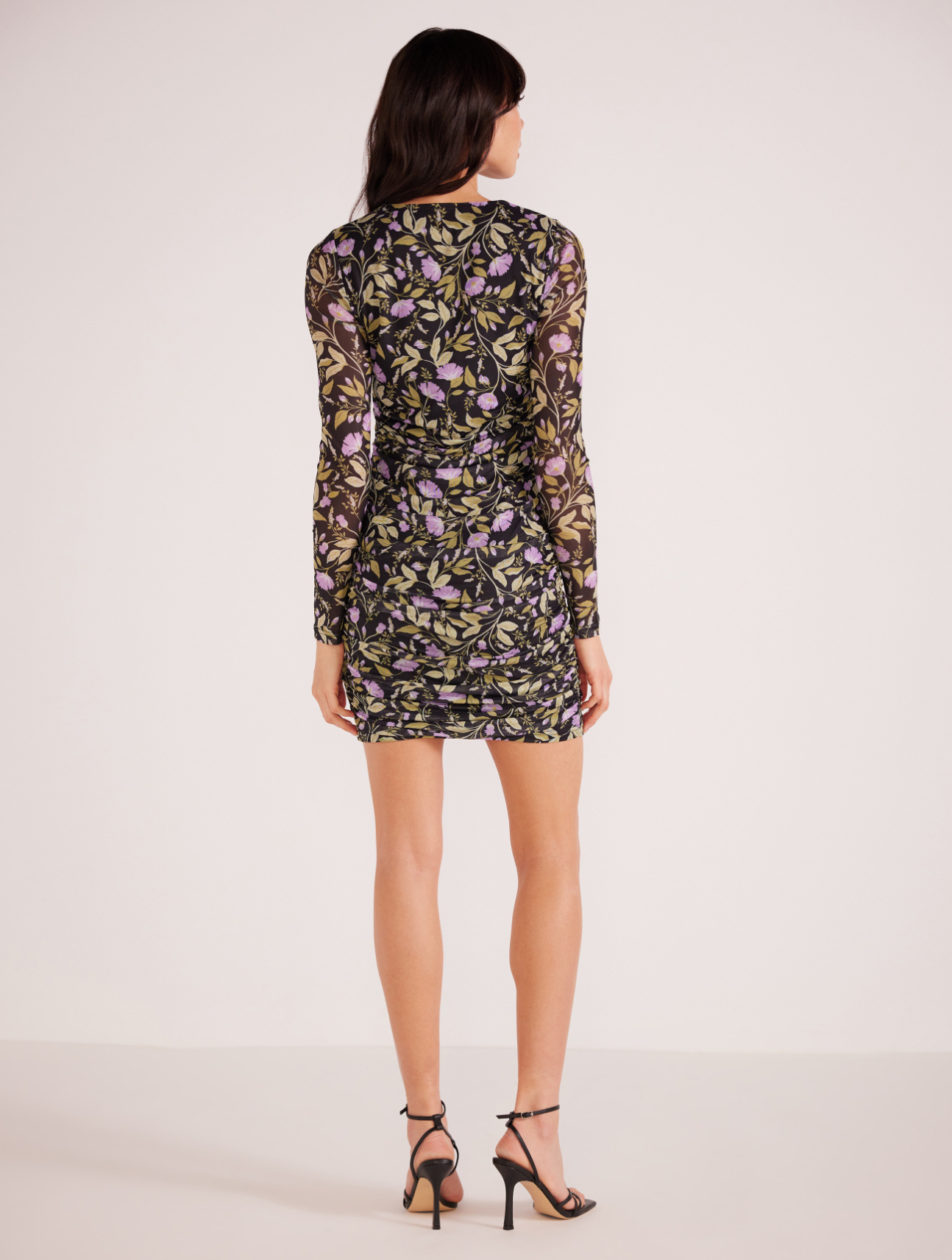 Nocturne Mesh Mini Dress