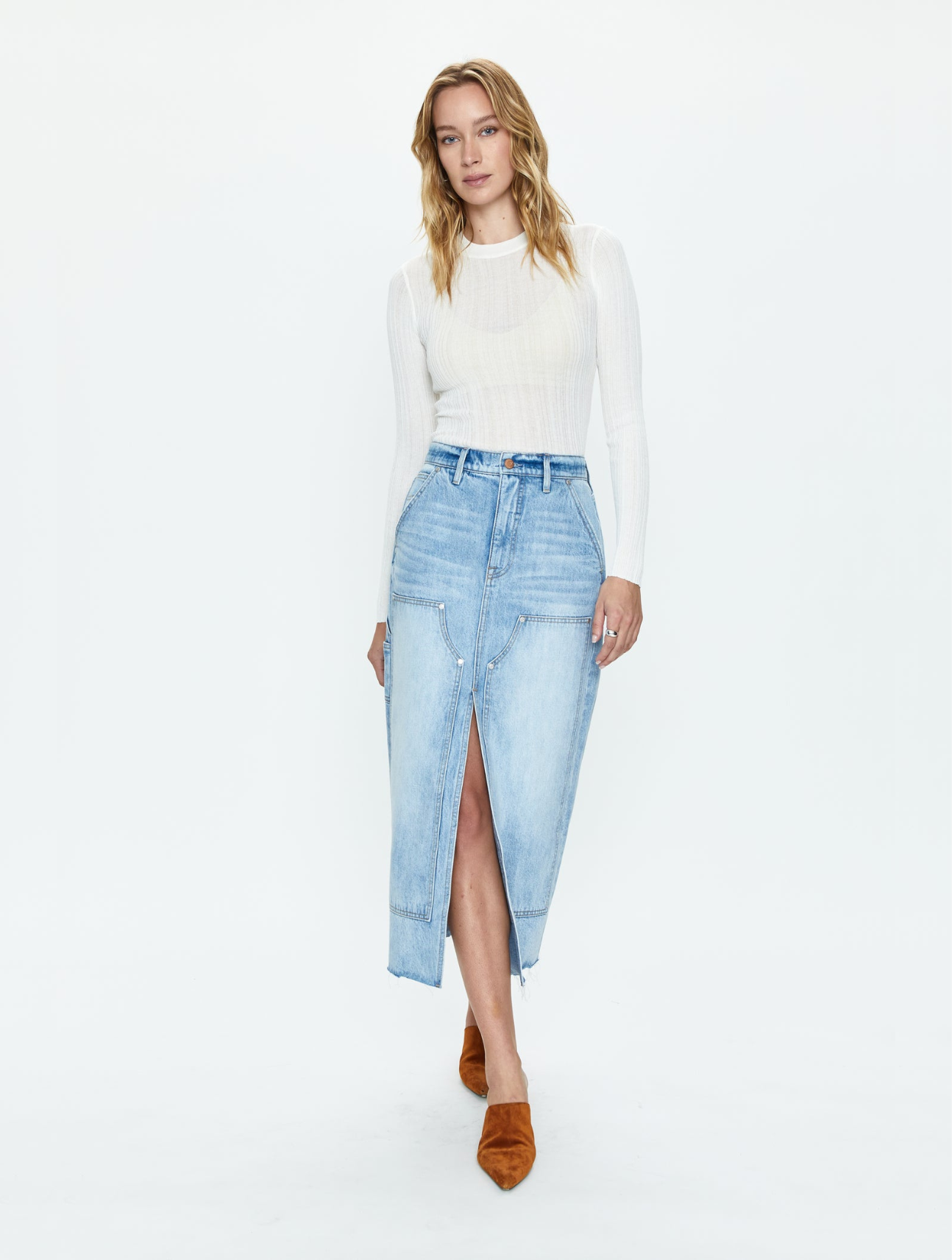 Alice Workwear Midi Skirt