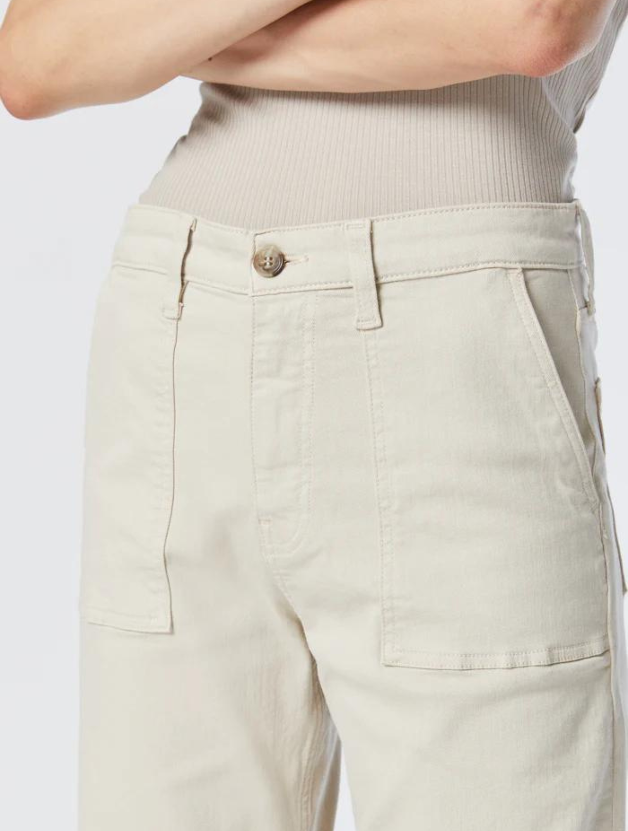 Shelia Front Pocket Straight Leg