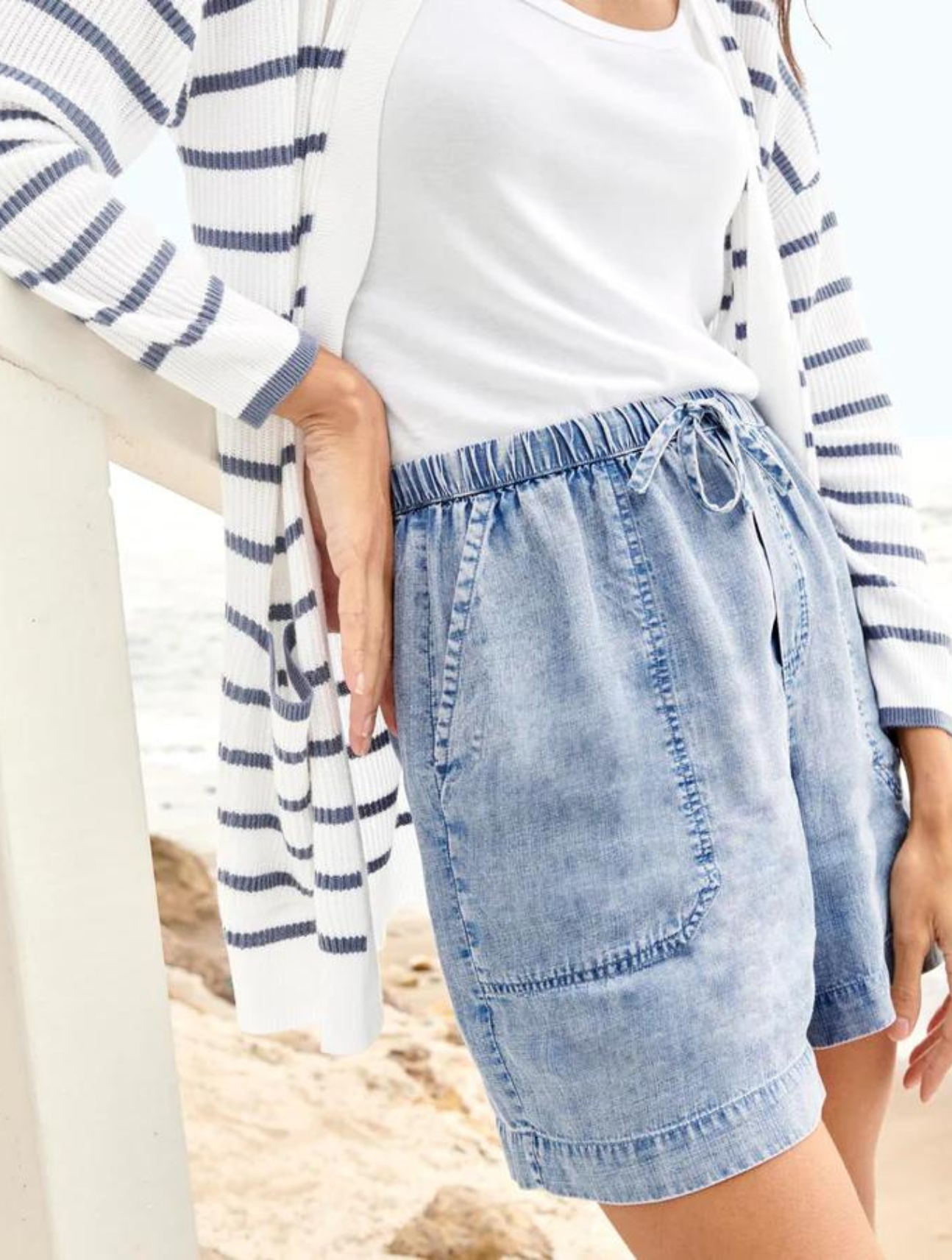 Angie Indigo Short