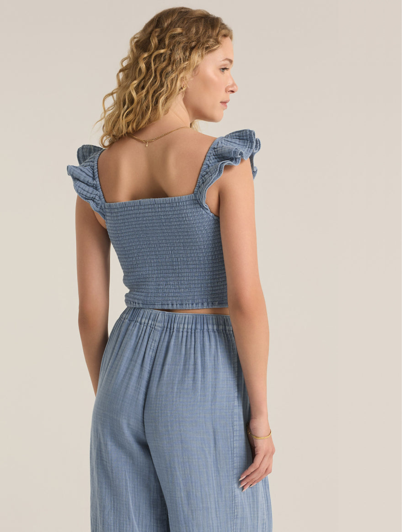 Hera Gauze Crop Top