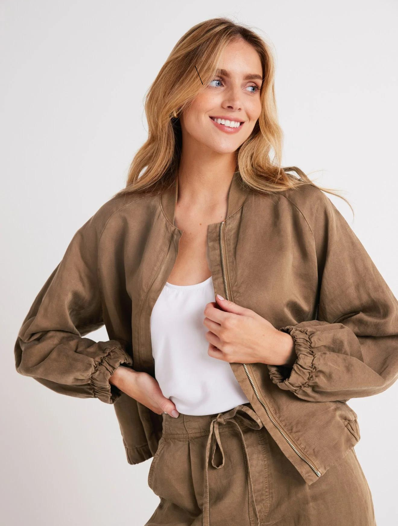 Chloe Clean Bomber Jacket