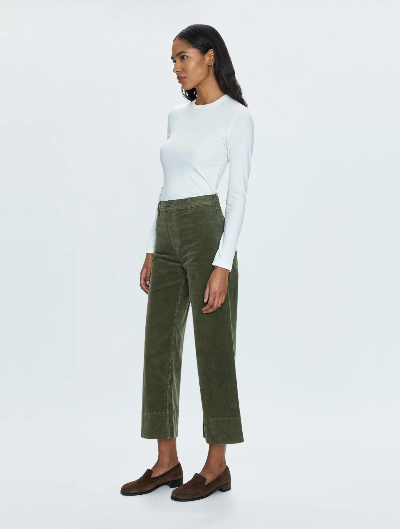 Penny High Rise Wide Leg Cropu