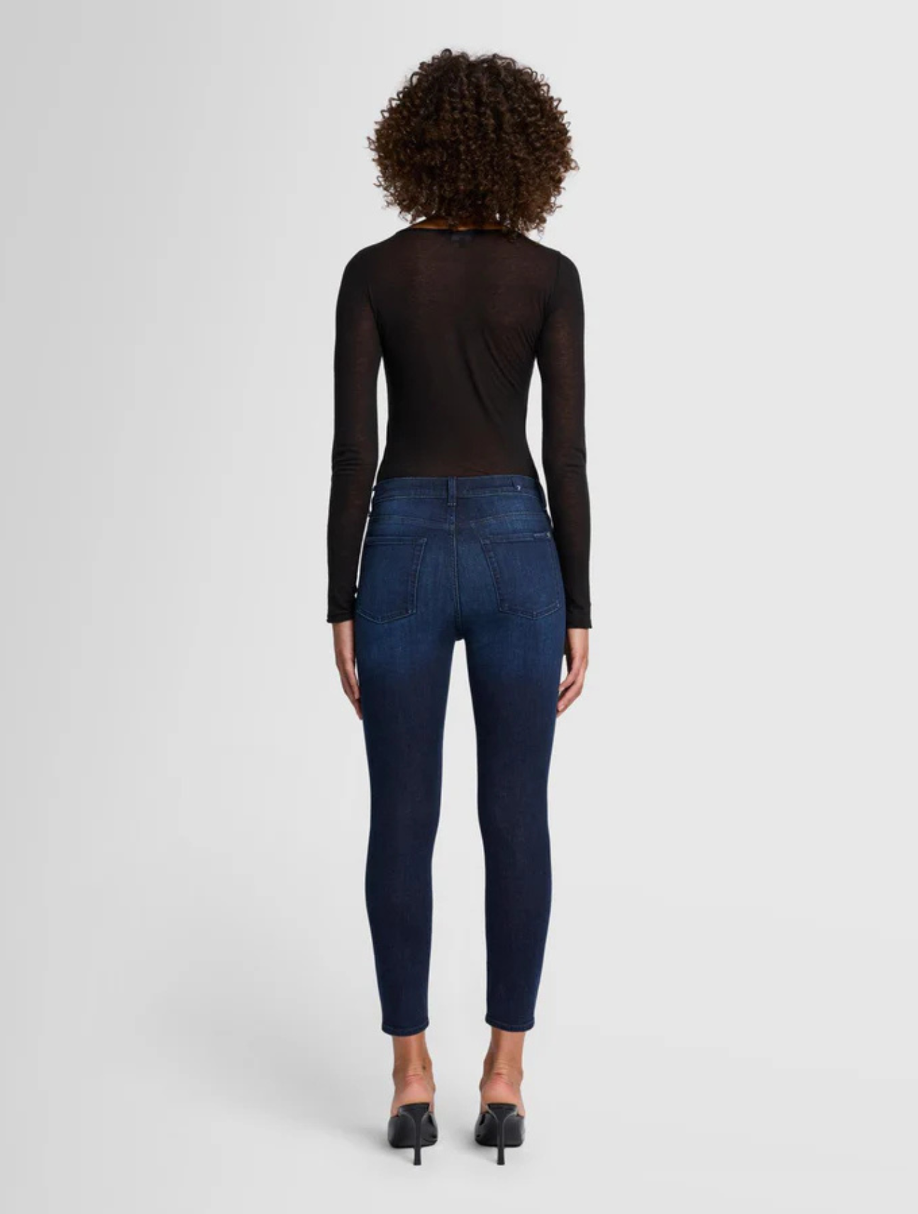 High Waist Ankle Skinny