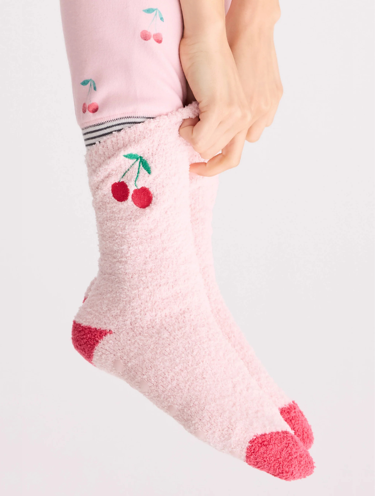 Life Is Sweet Cherry Fun Socks