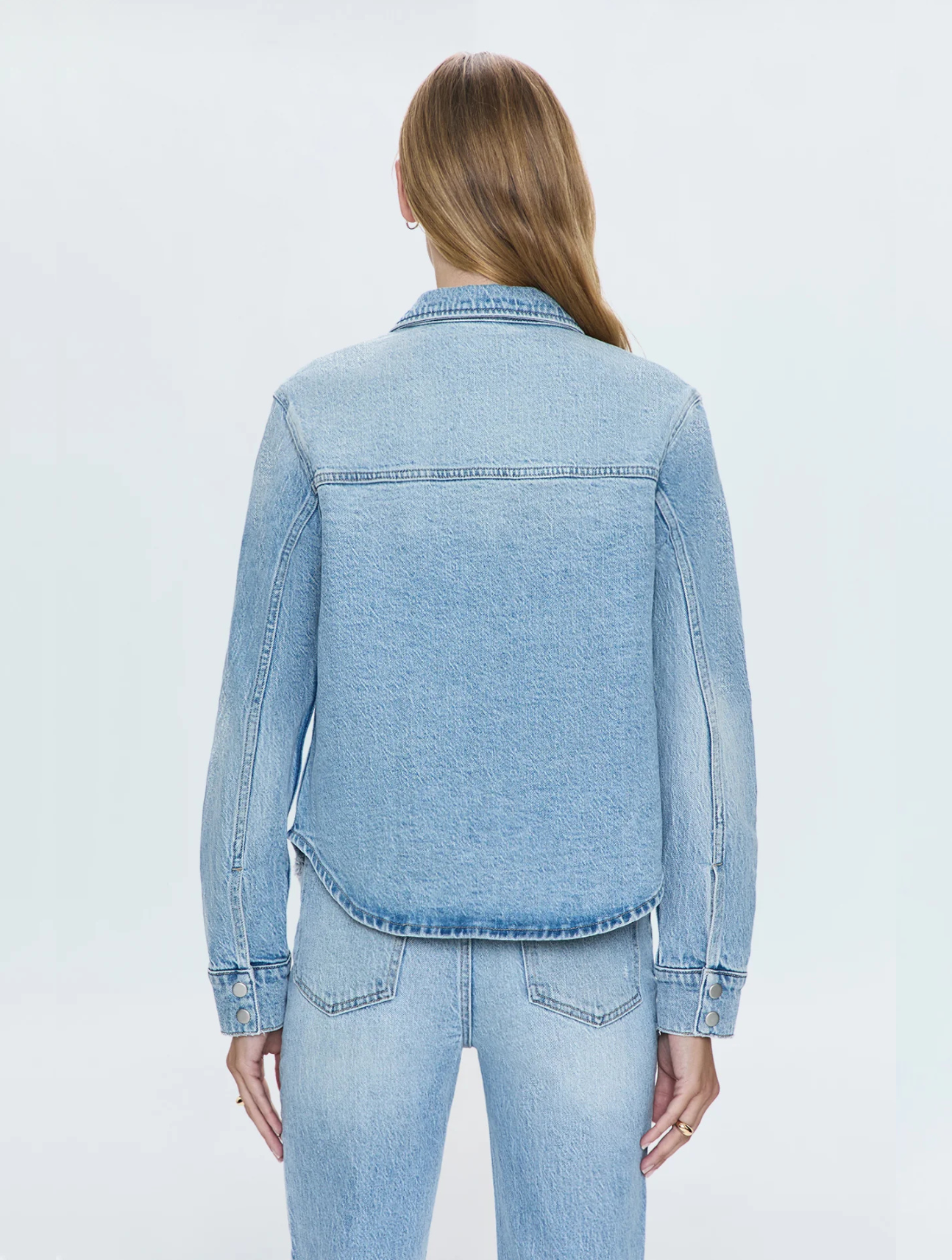 Jules Fitted Denim Shirt