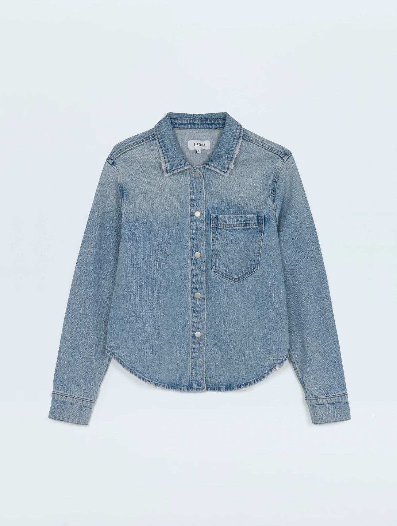 Jules Fitted Denim Shirt