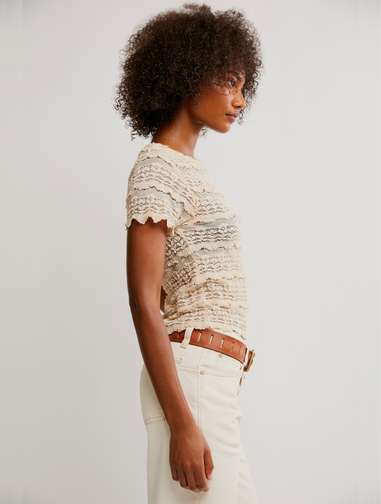 Angelina Lace Tee