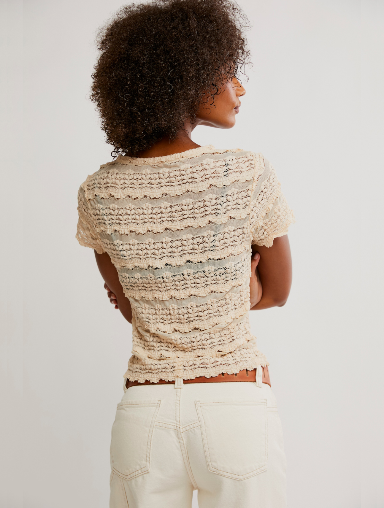 Angelina Lace Tee