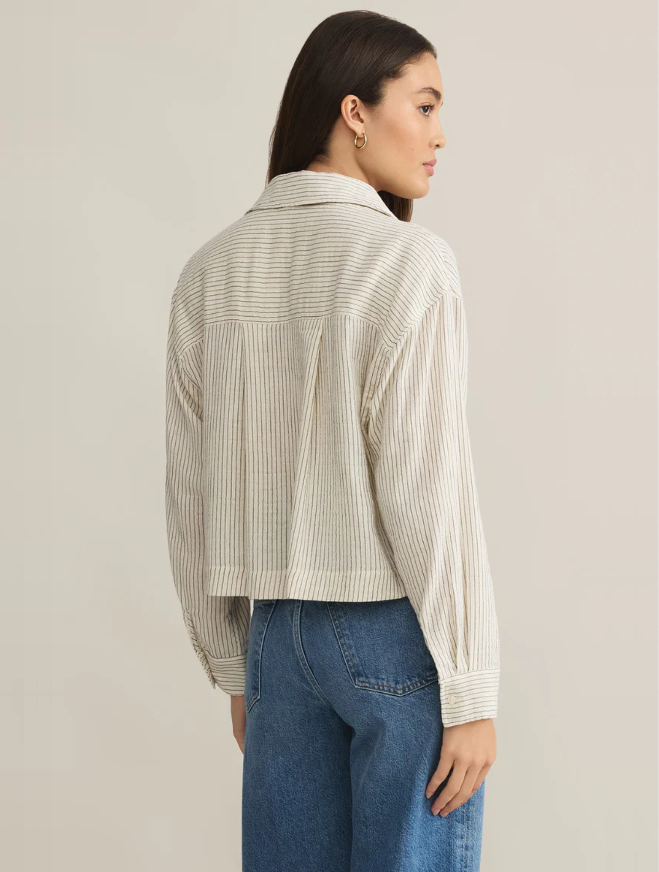 Del Mar Cotton Striped Shirt