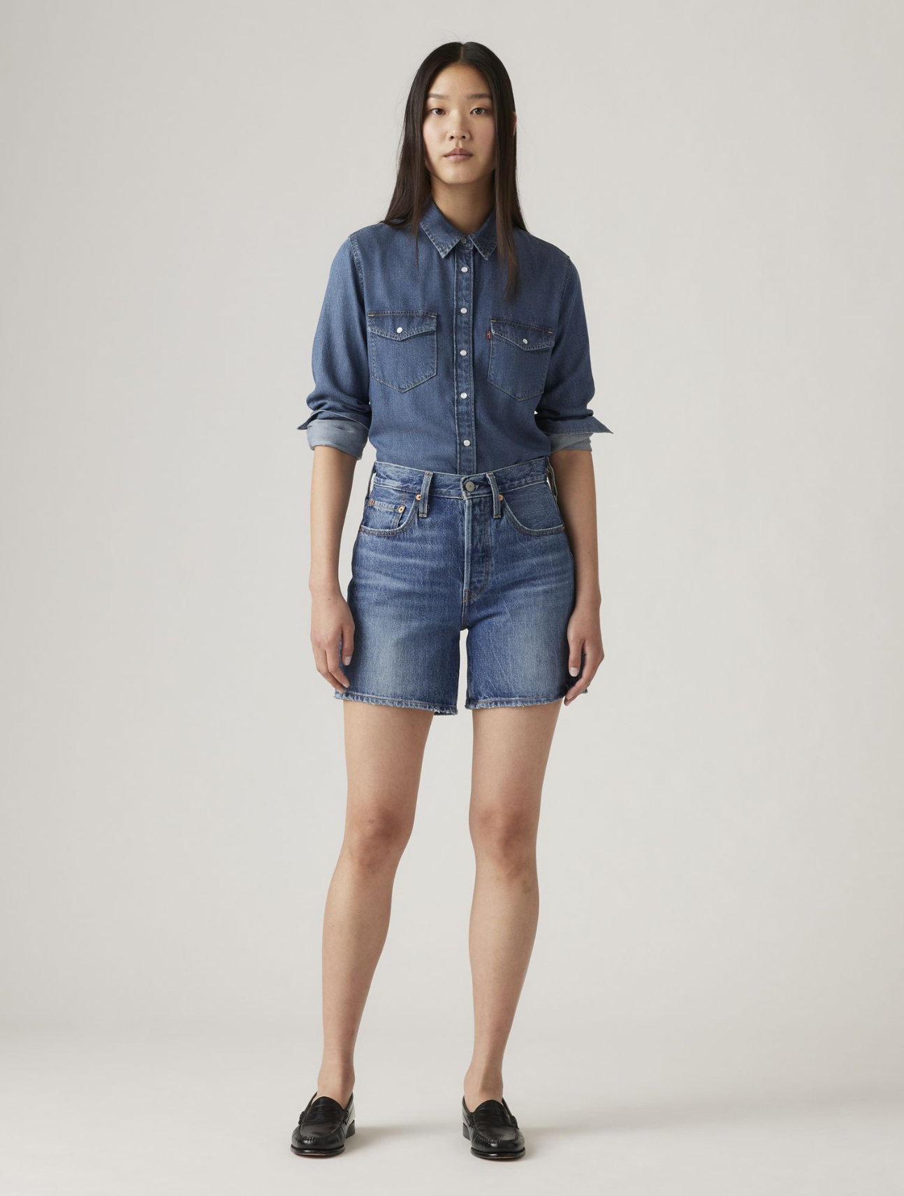 501 Mid Thigh Short