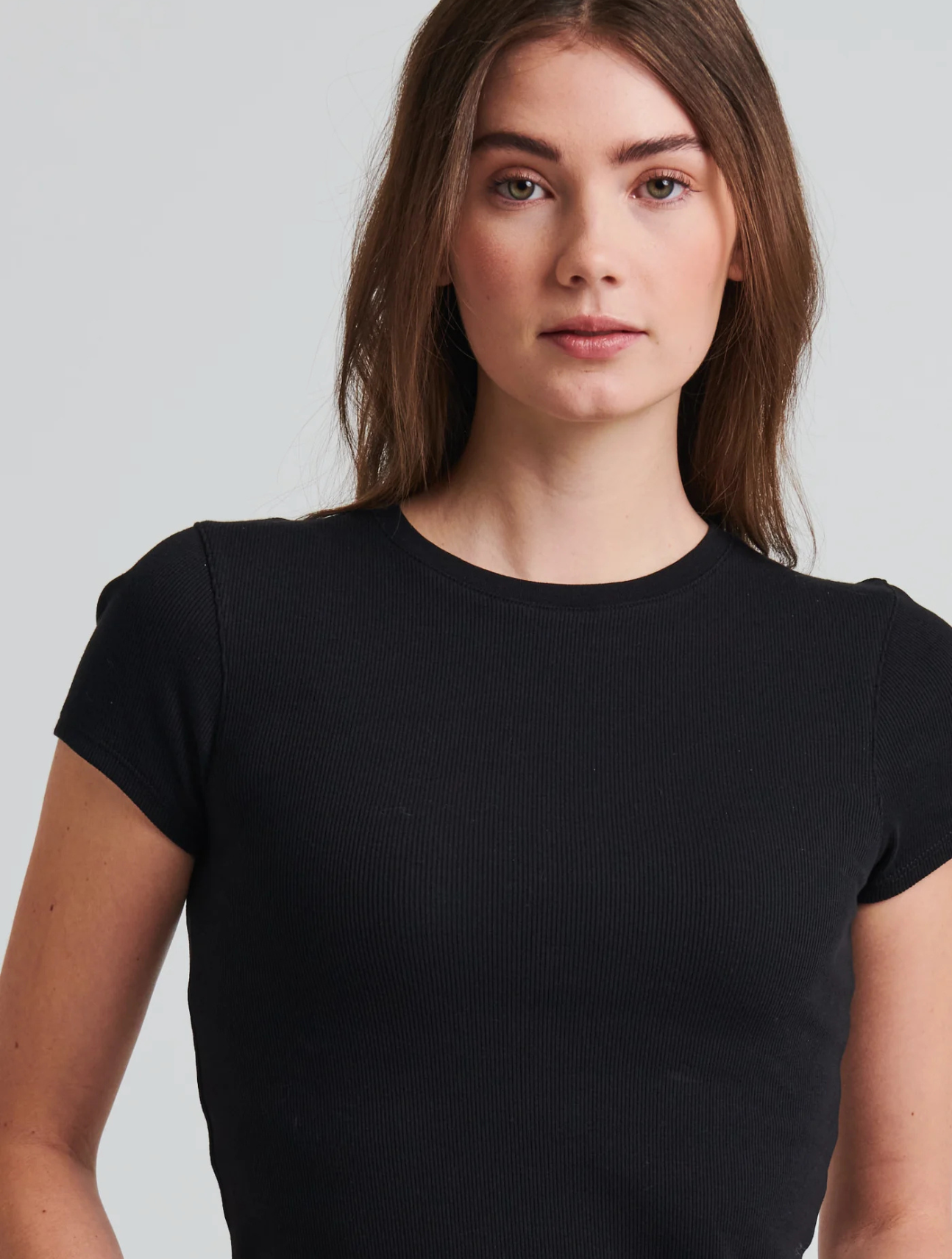 Cotton Modal Rib Baby Tee