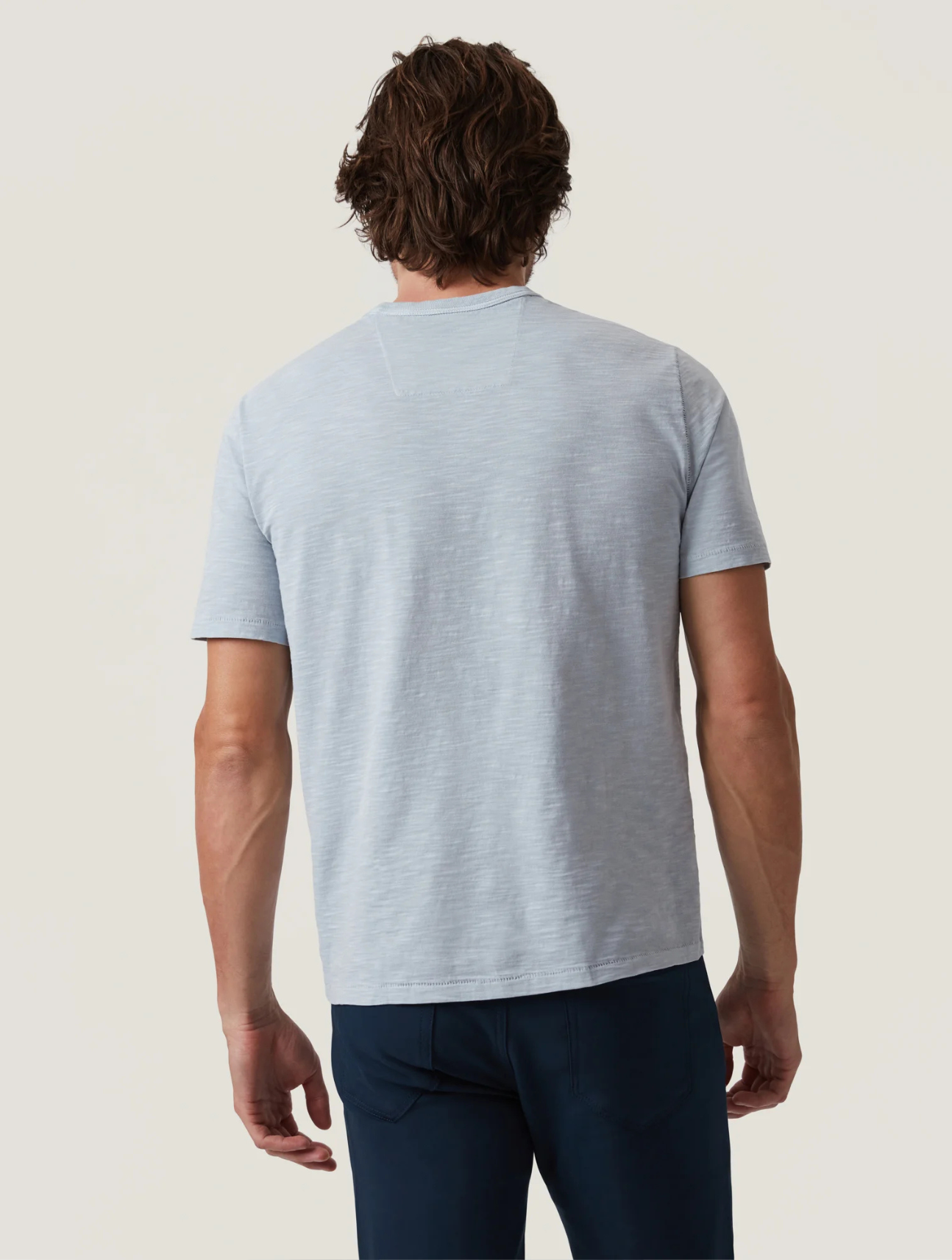 Slub Crew Neck T-Shirt