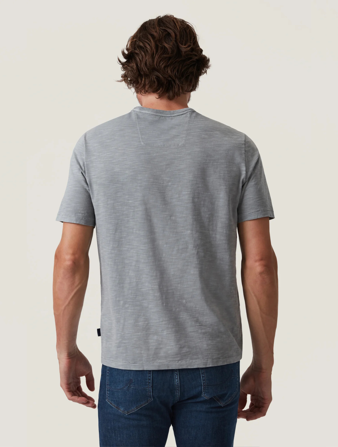 Slub Crew Neck T-Shirt