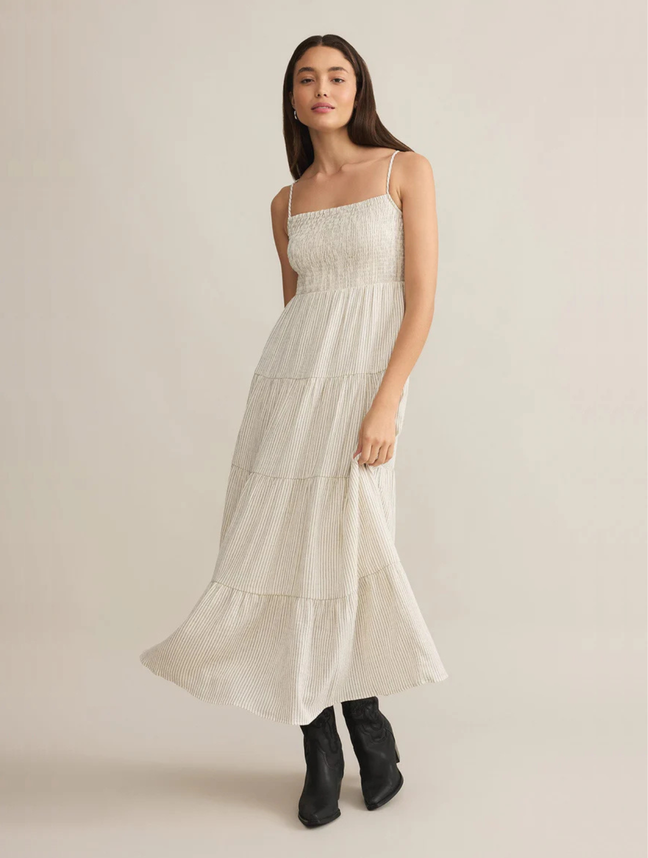 Balos Striped Maxi Dress