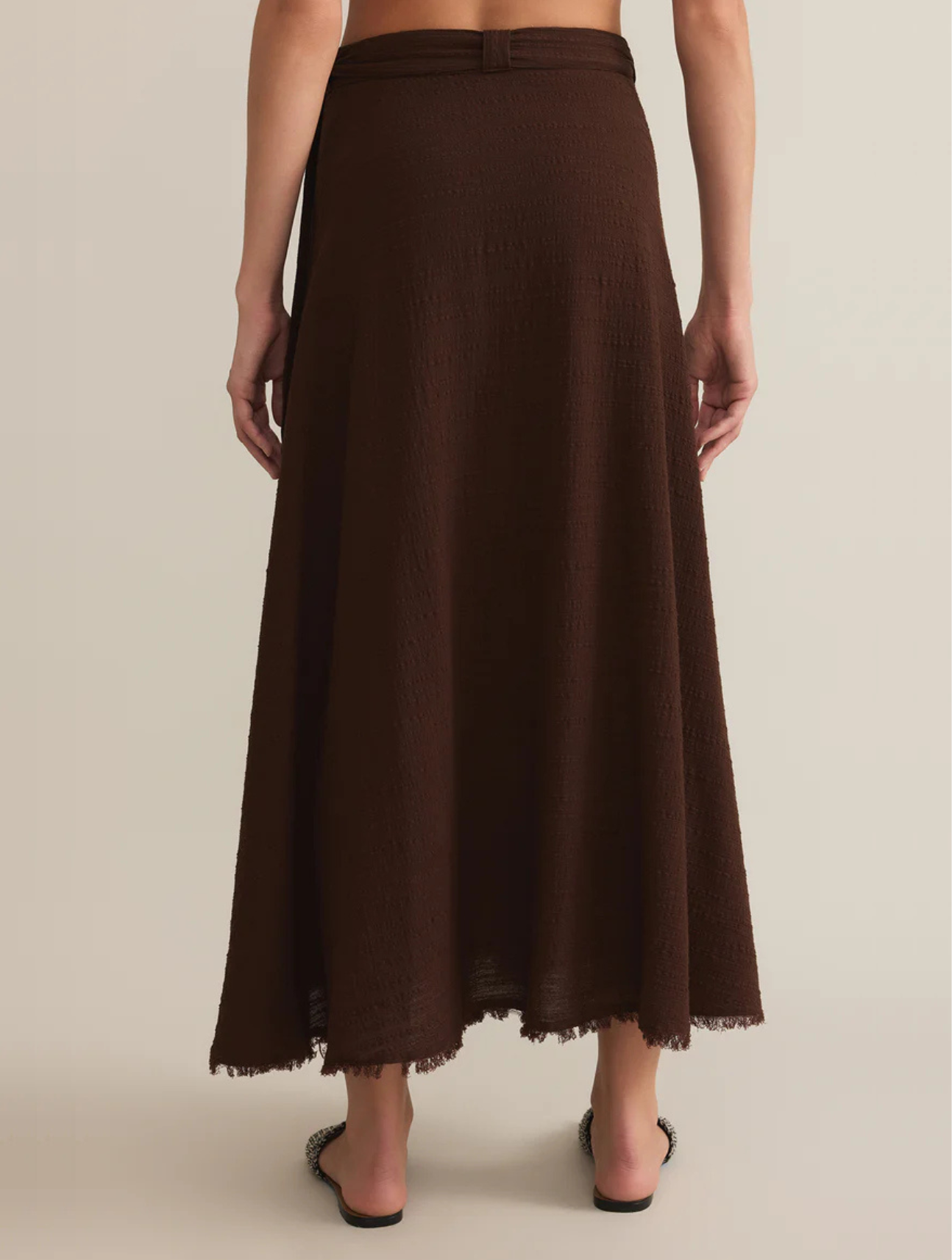 Salerno Wrap Midi Skirt