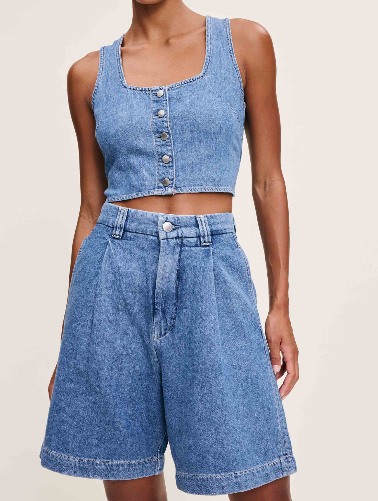 Hepburn Pleated Short