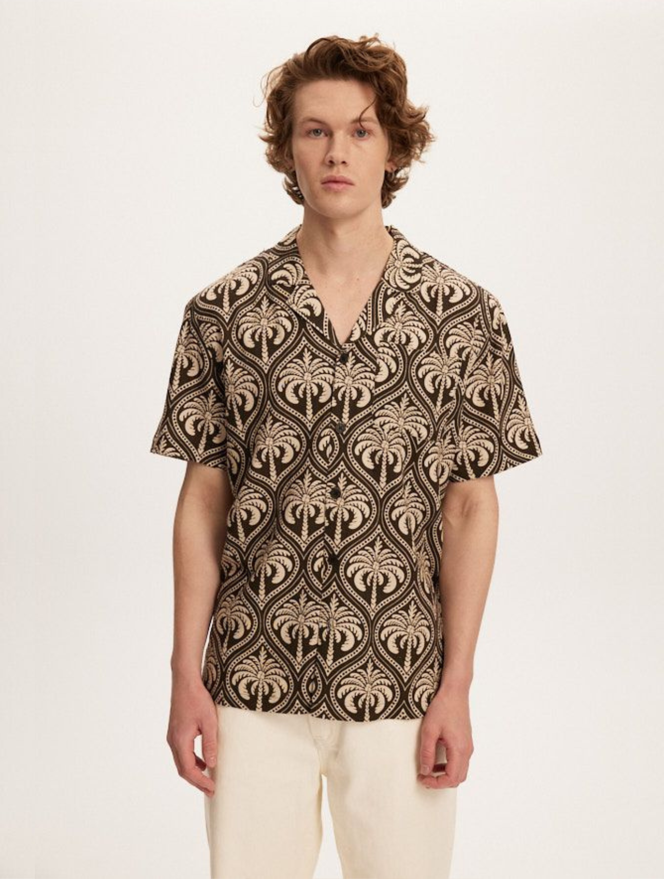 Linen Printed Yacht Shirt