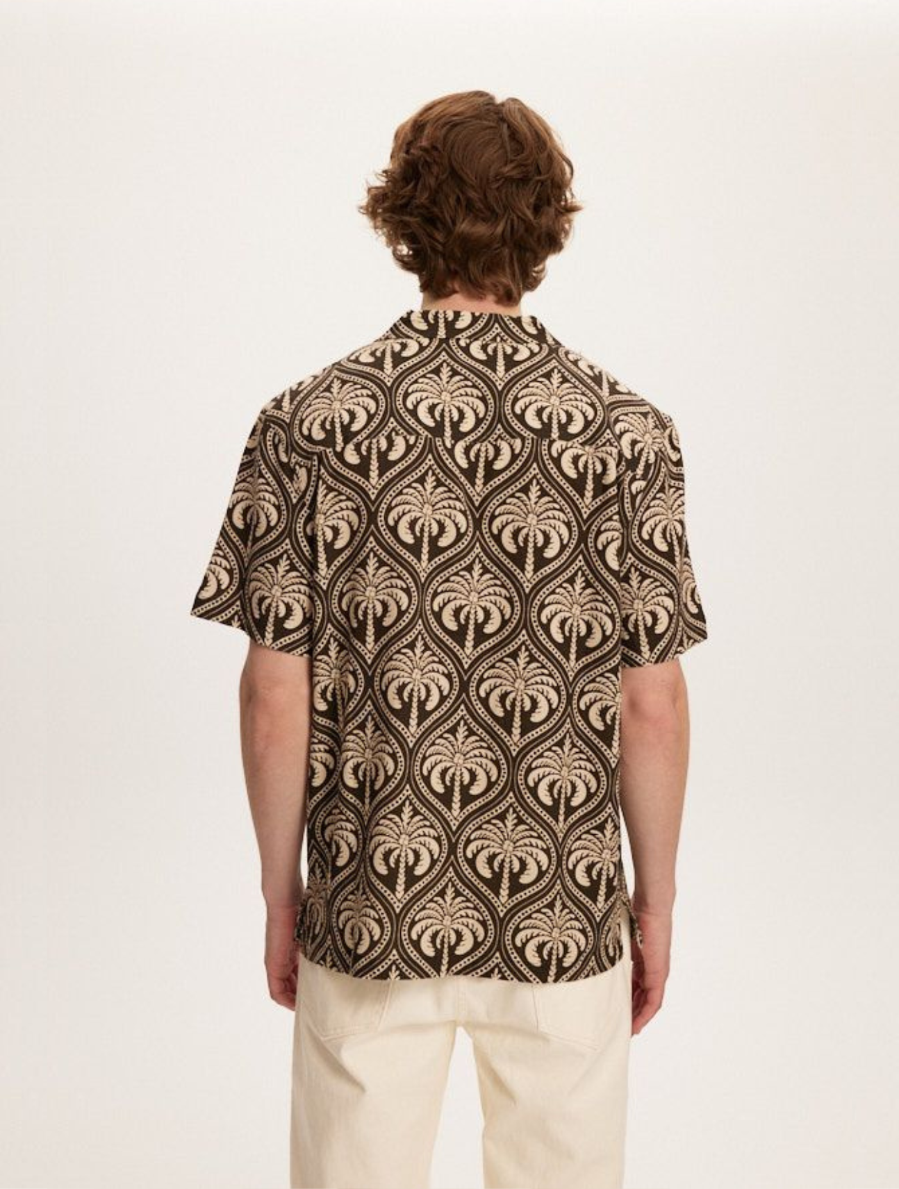 Linen Printed Yacht Shirt
