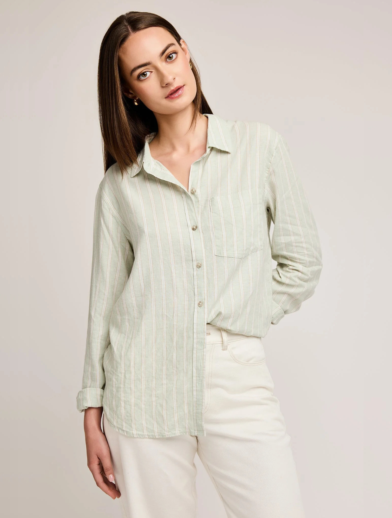 Dominique Button Down Shirt