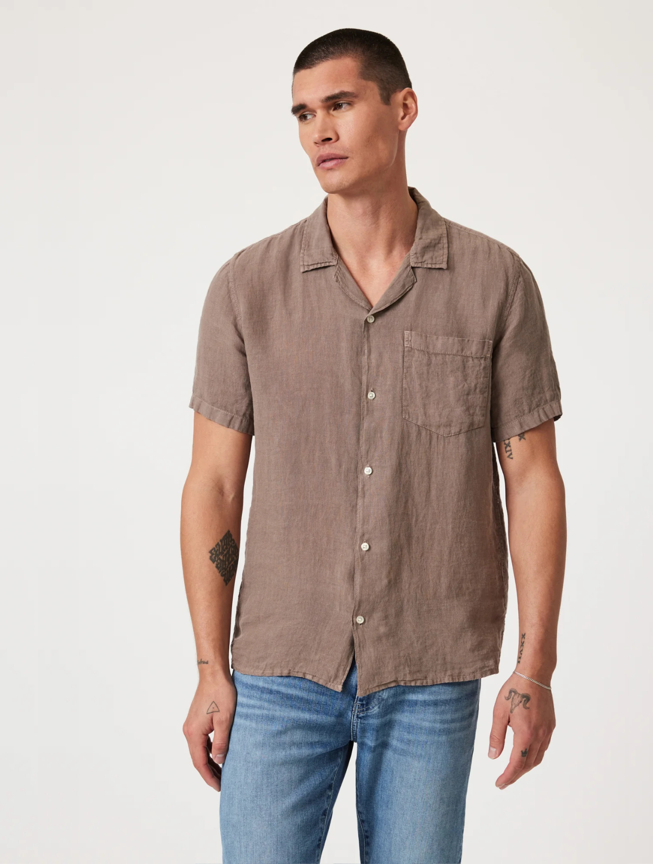 Linen Short Sleeve Shirt