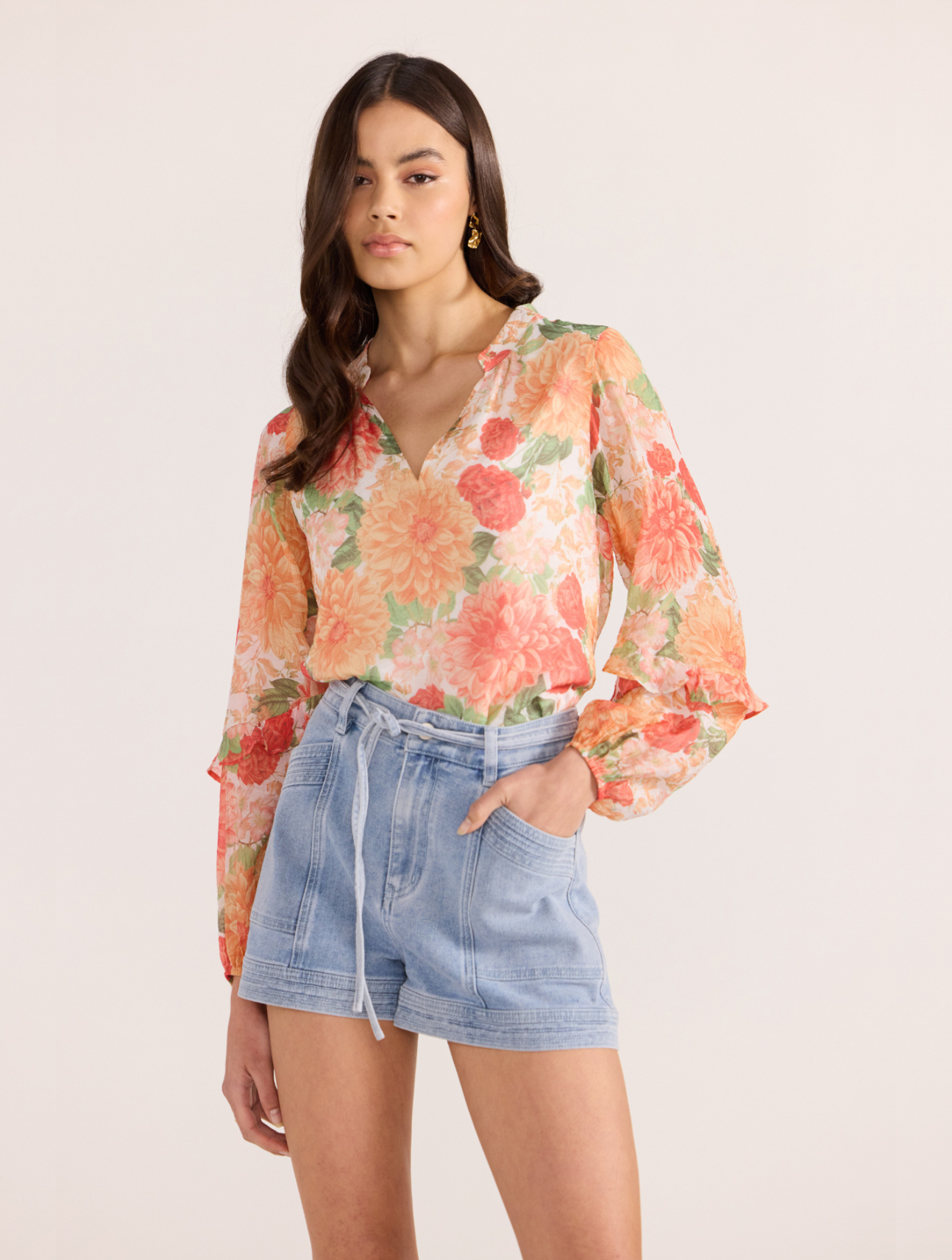 Aida Long Sleeve Blouse