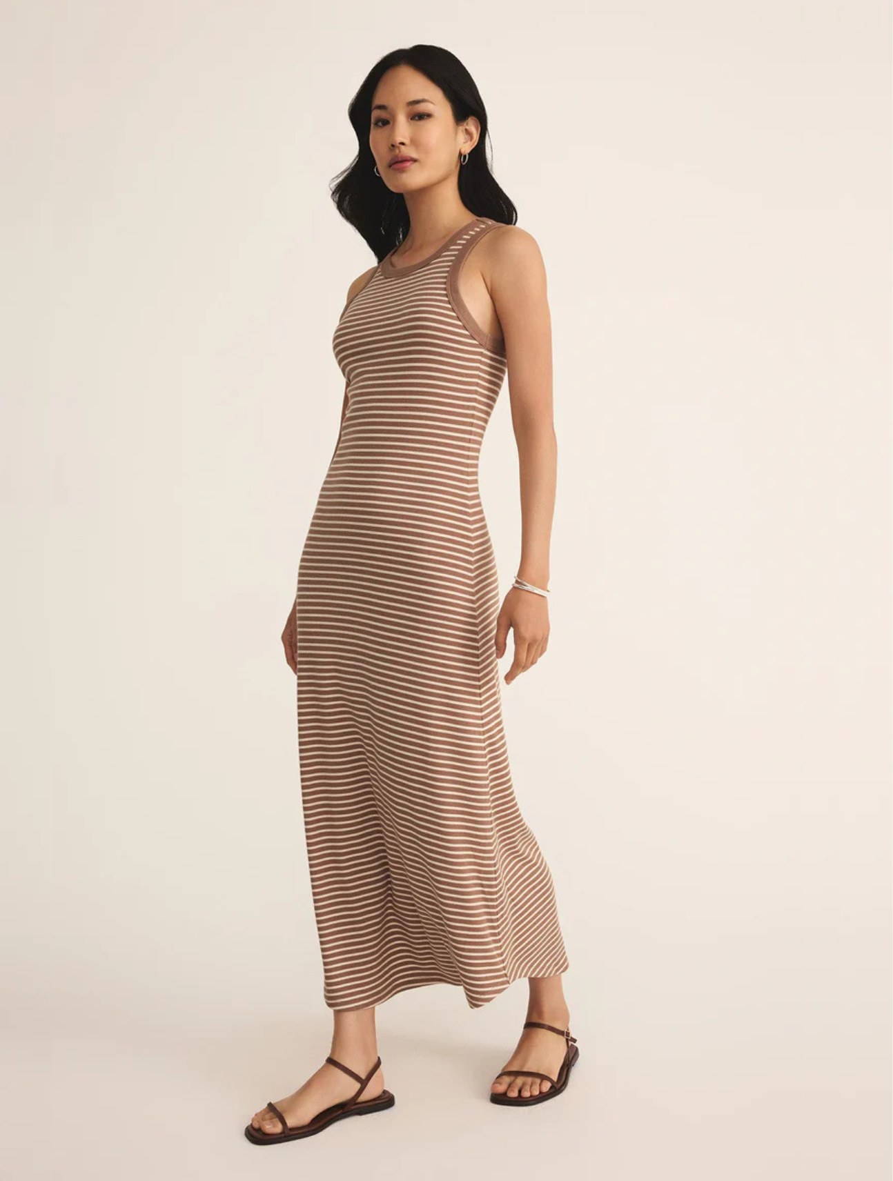 Goodwin Stripe Midi Dress