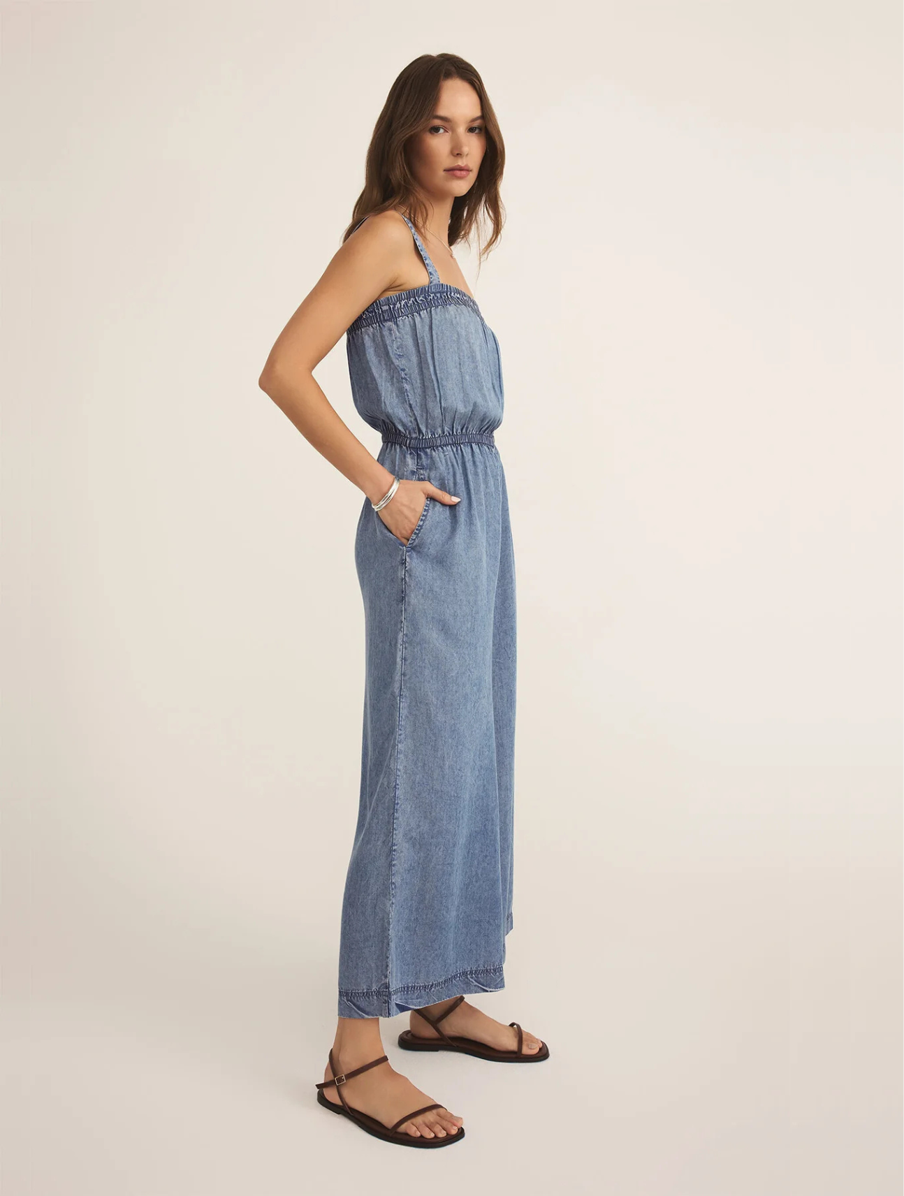 Solara Chambray Jumpsuit
