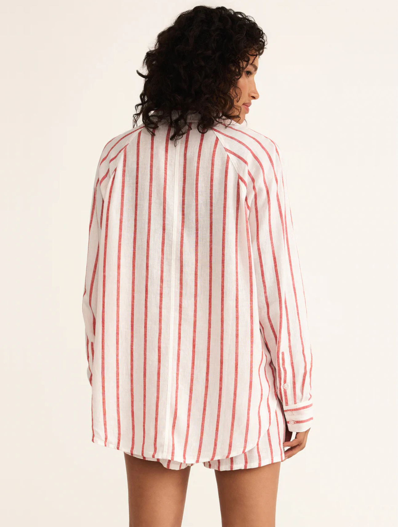 The Perfect Linen Striped Top