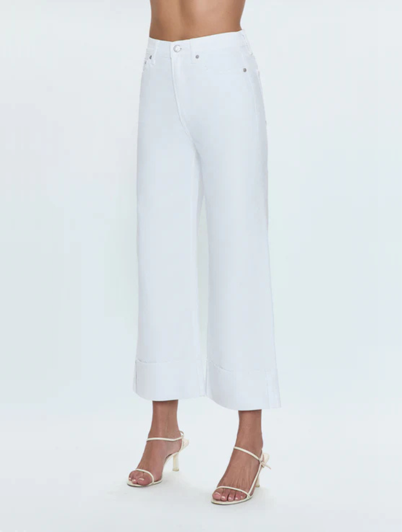 Lana Crop Cuffed Ultra Wide Leg