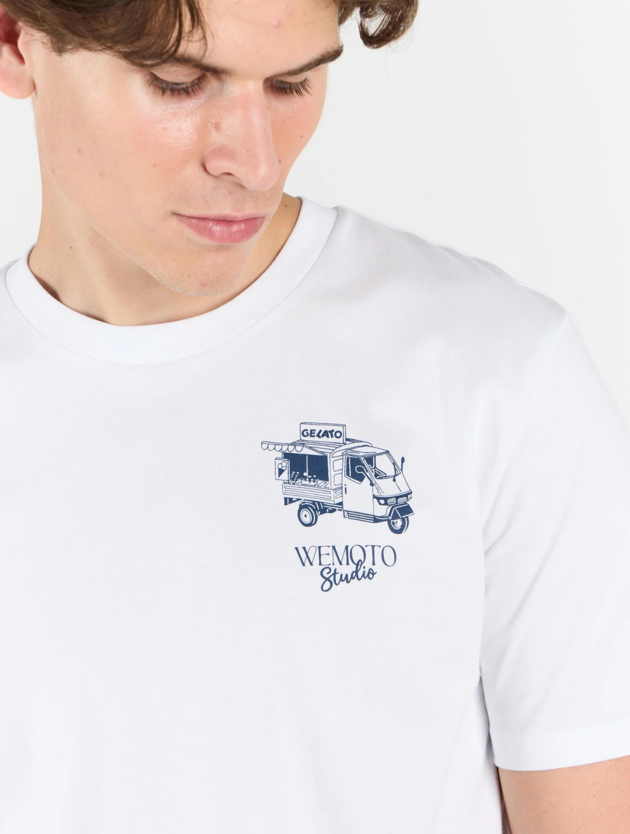 Printed Artwork Ape T-Shirt