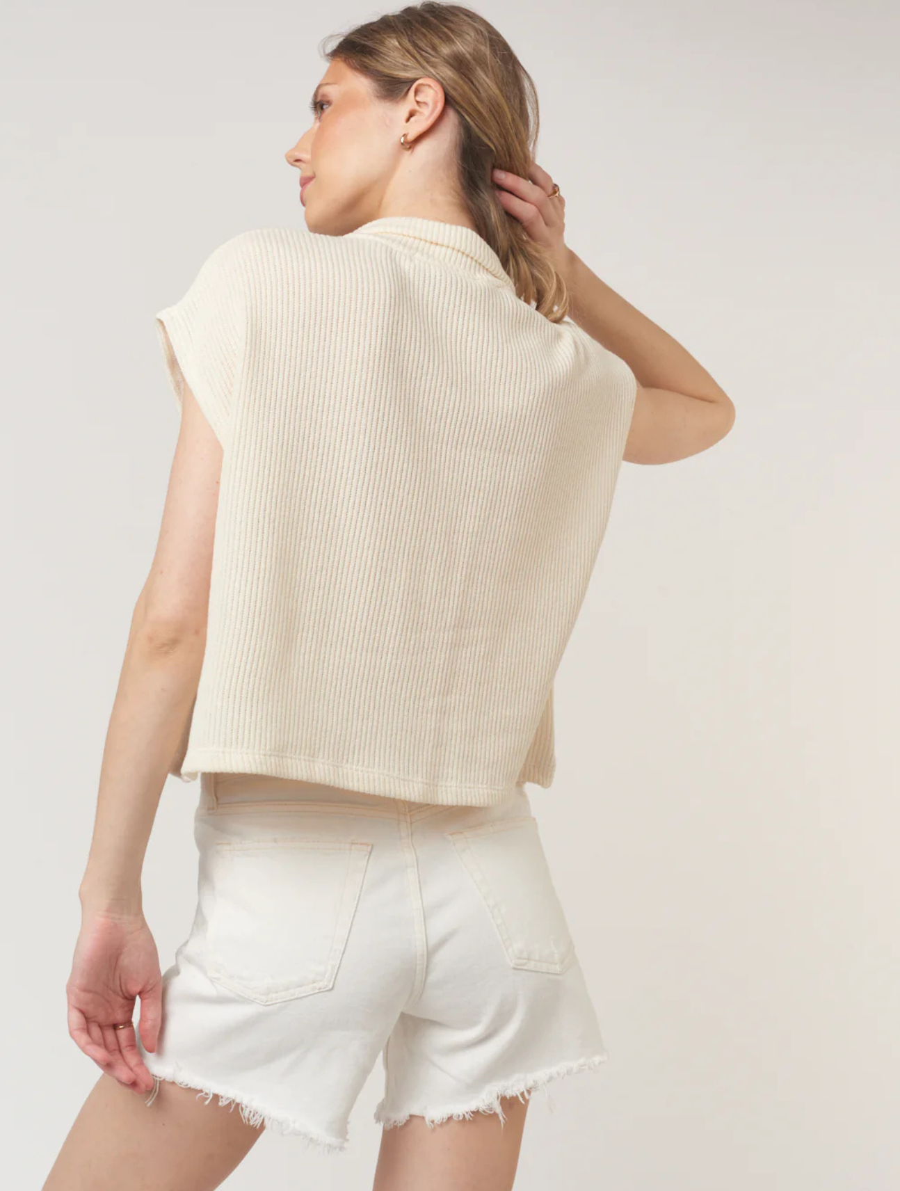 Fernanda Button Front Tee