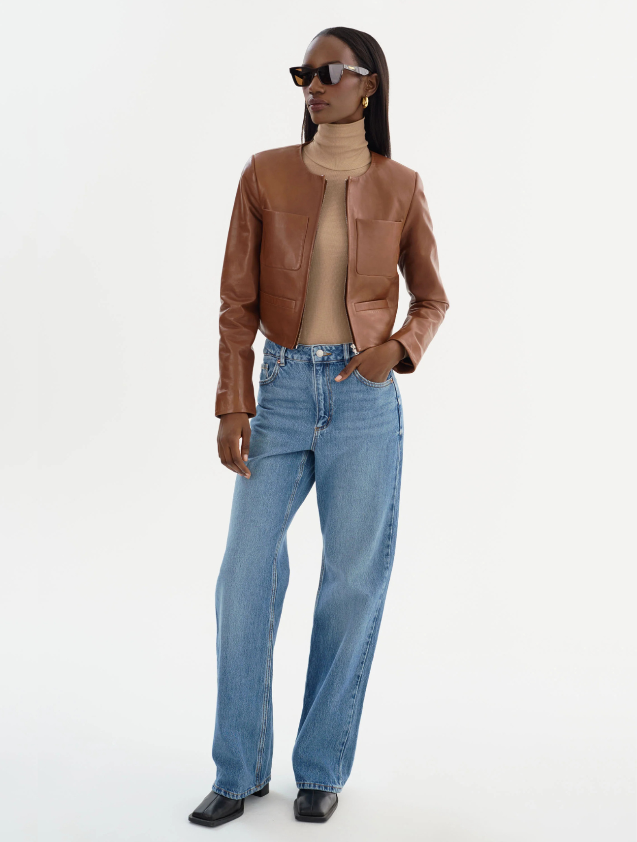 Linette Leather Jacket