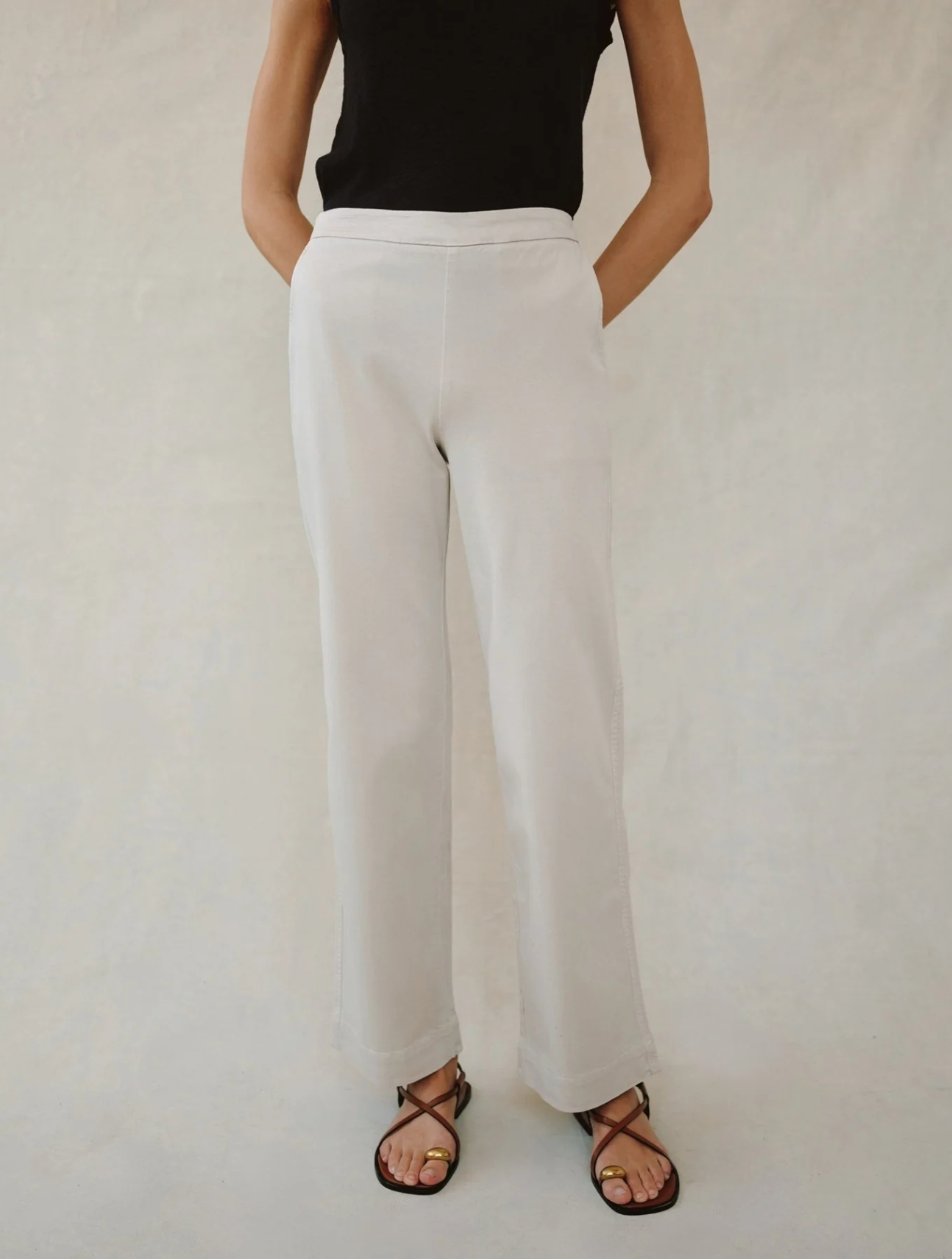 Catalina Clean Front Wide Leg Pant