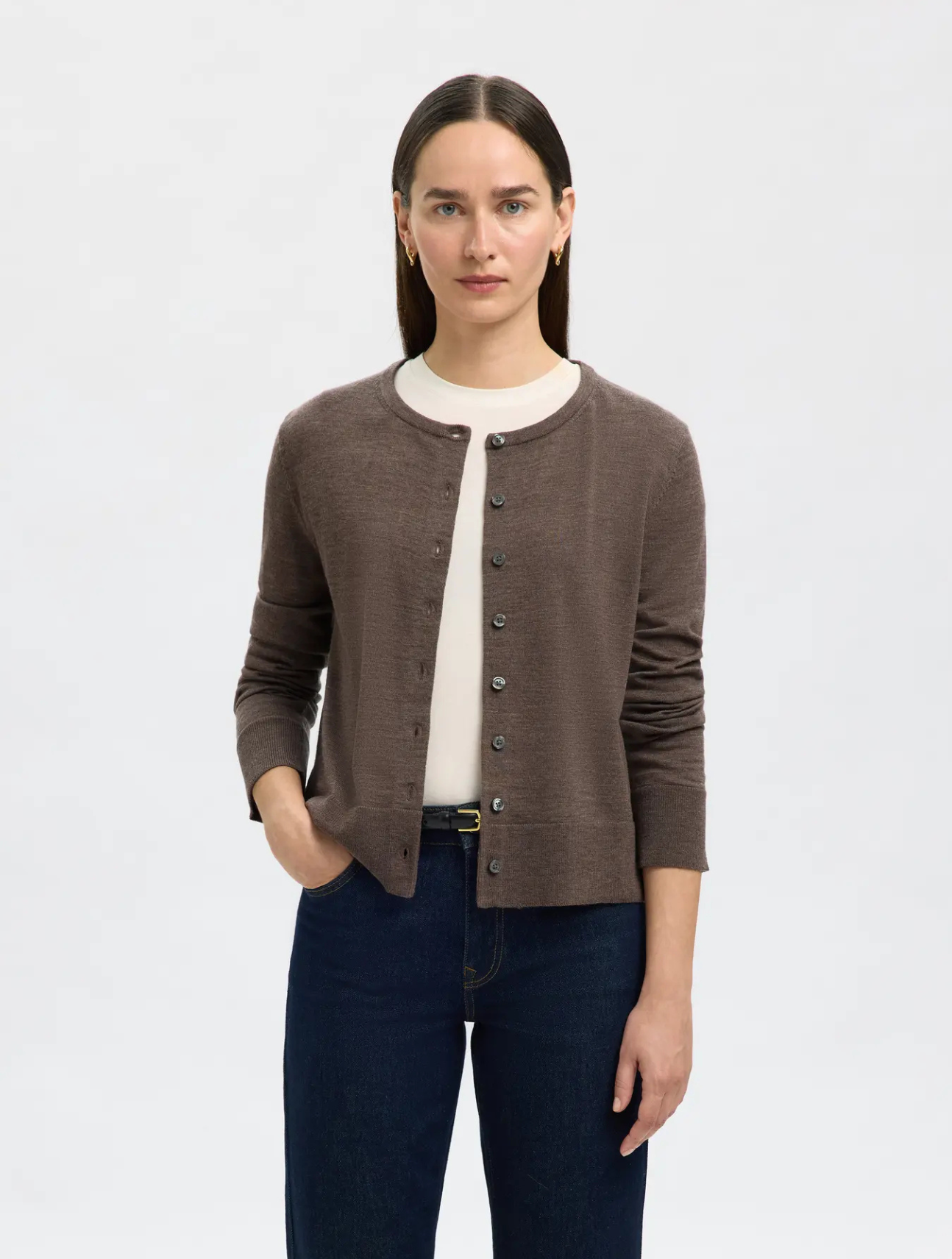 Thea Merino Cardigan