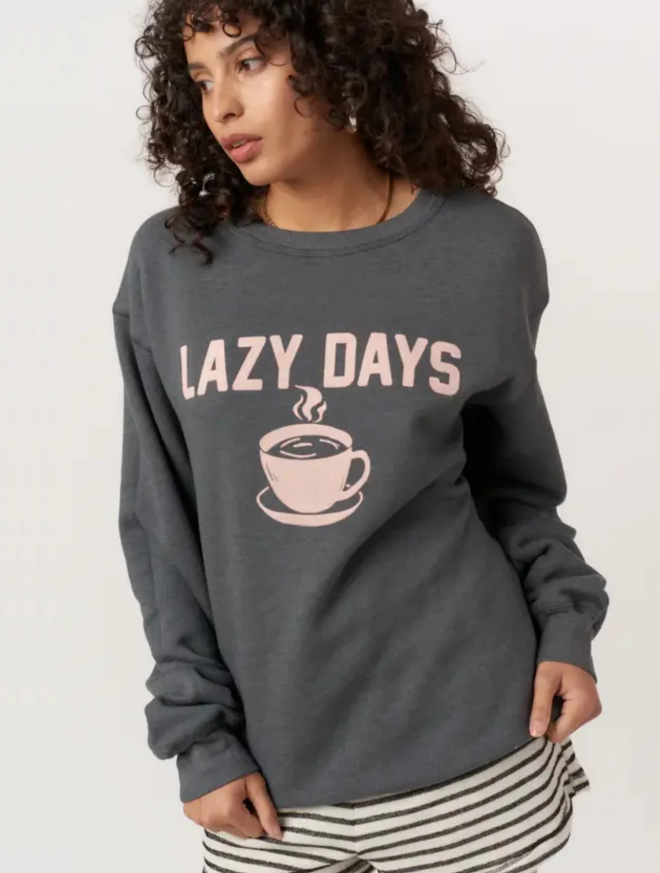 Lazy Days/Wild Night Reversible Sweatshirt