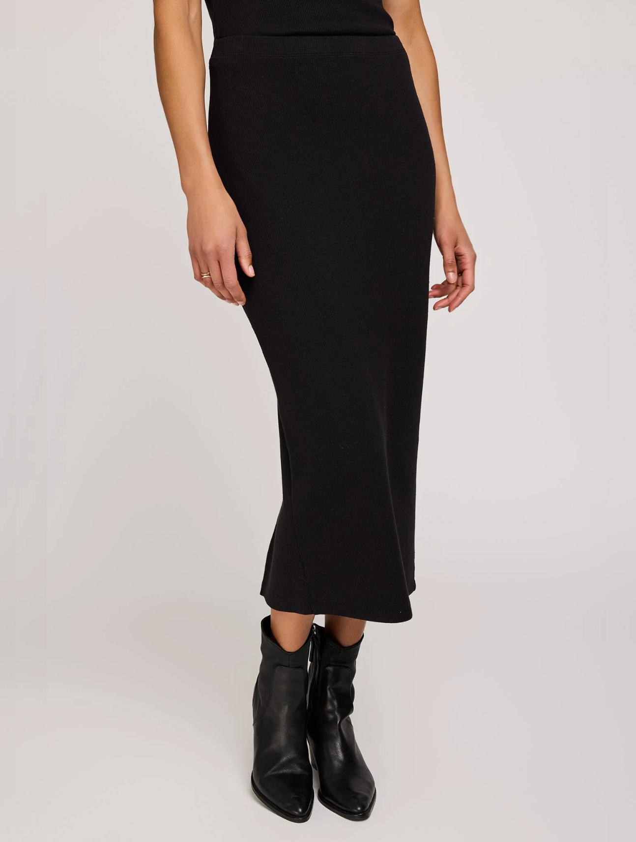 Catalina Ribbed Midi Skirt