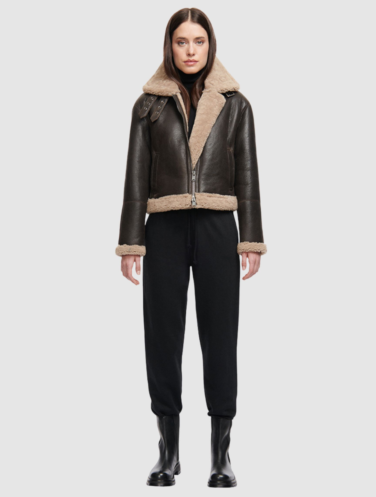Trace Shearling Jacket