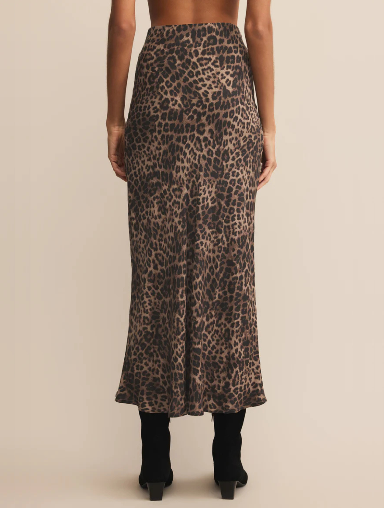 Izabel Leopard Skirt