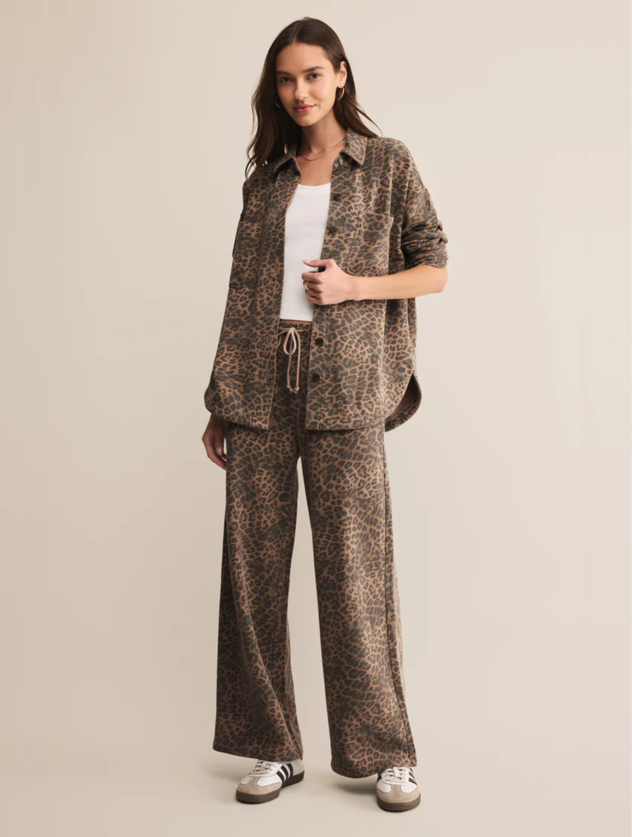 Hunter Knit Leopard Pant