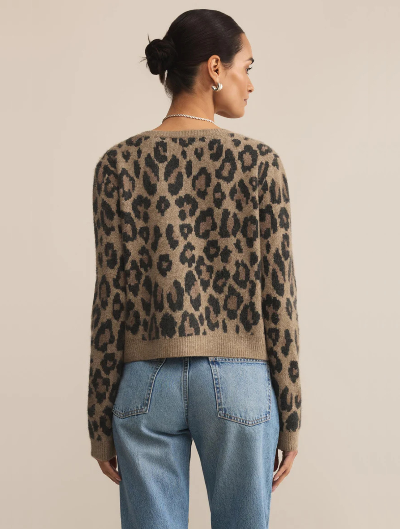 Outlook Leopard Cardigan