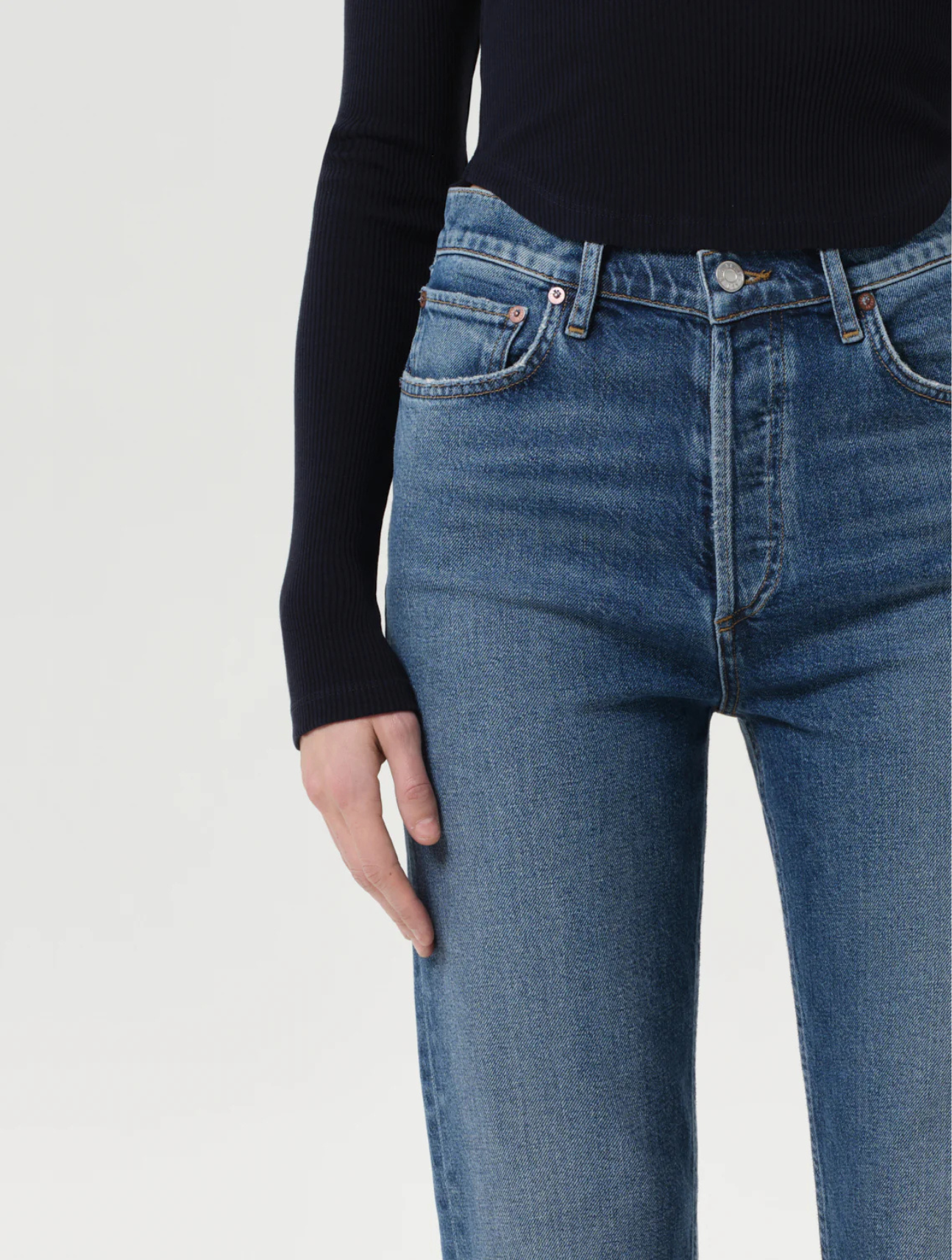 90's Pinch Waist Crop
