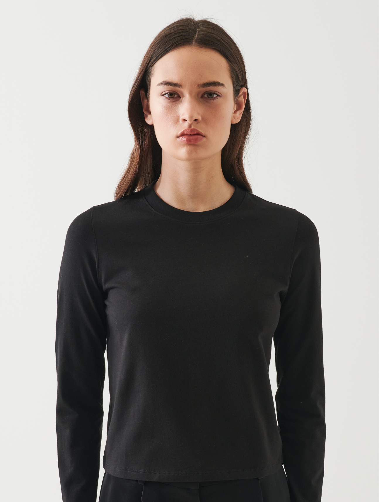 Iconic Pima Stretch Long Sleeve