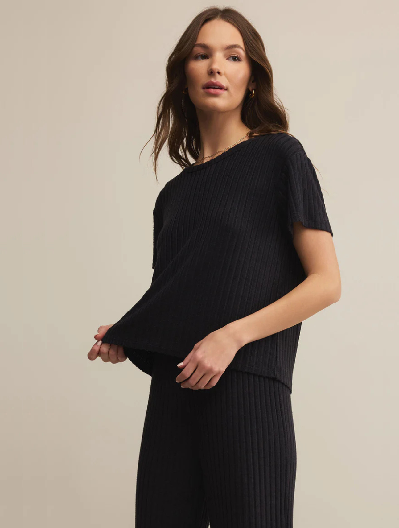 Kara Rib Tee
