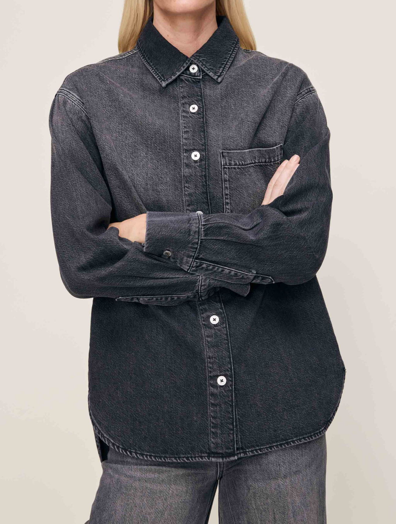 Faye Denim Shirt