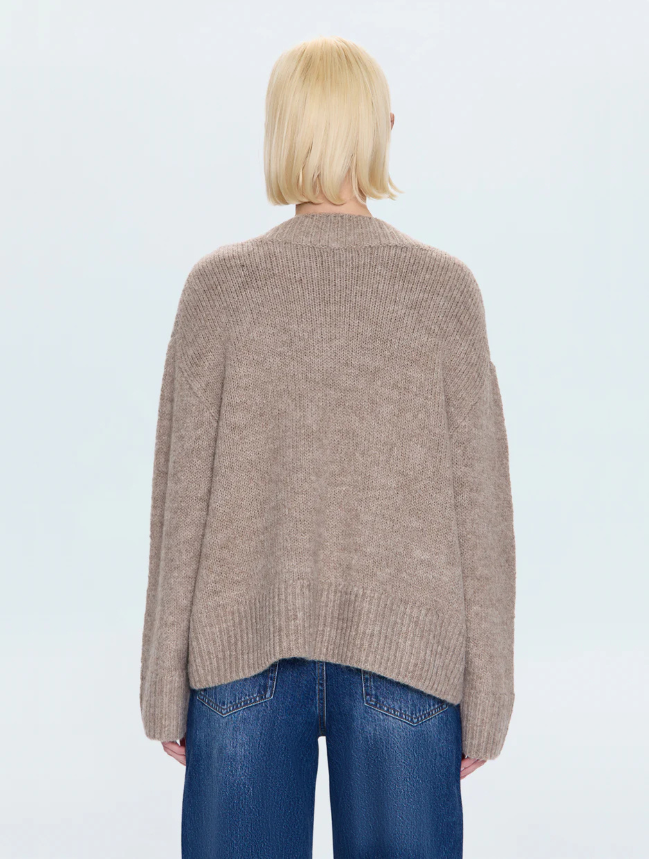 Talia Chunky V-Neck Sweater