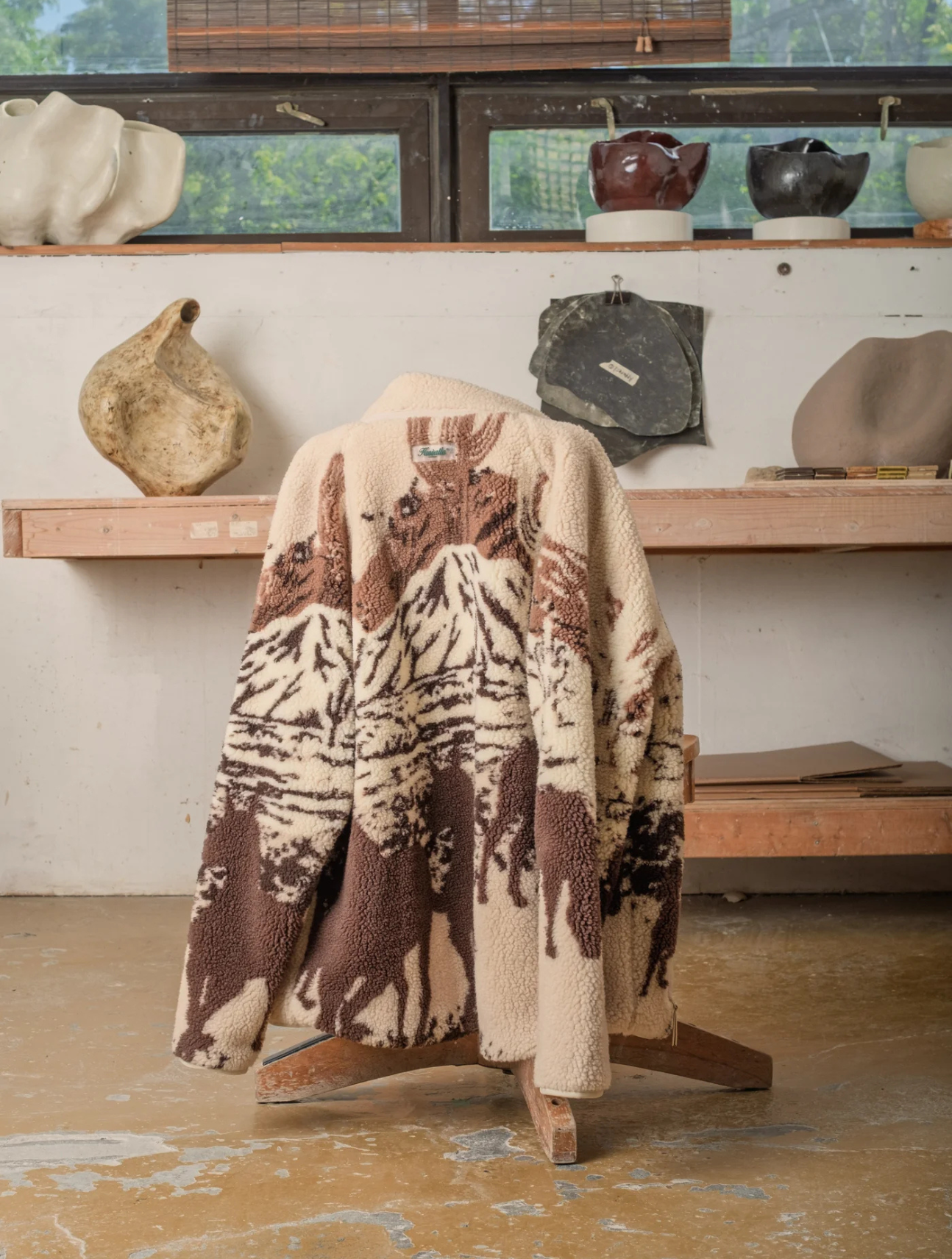 Printed Sherpa Fleece