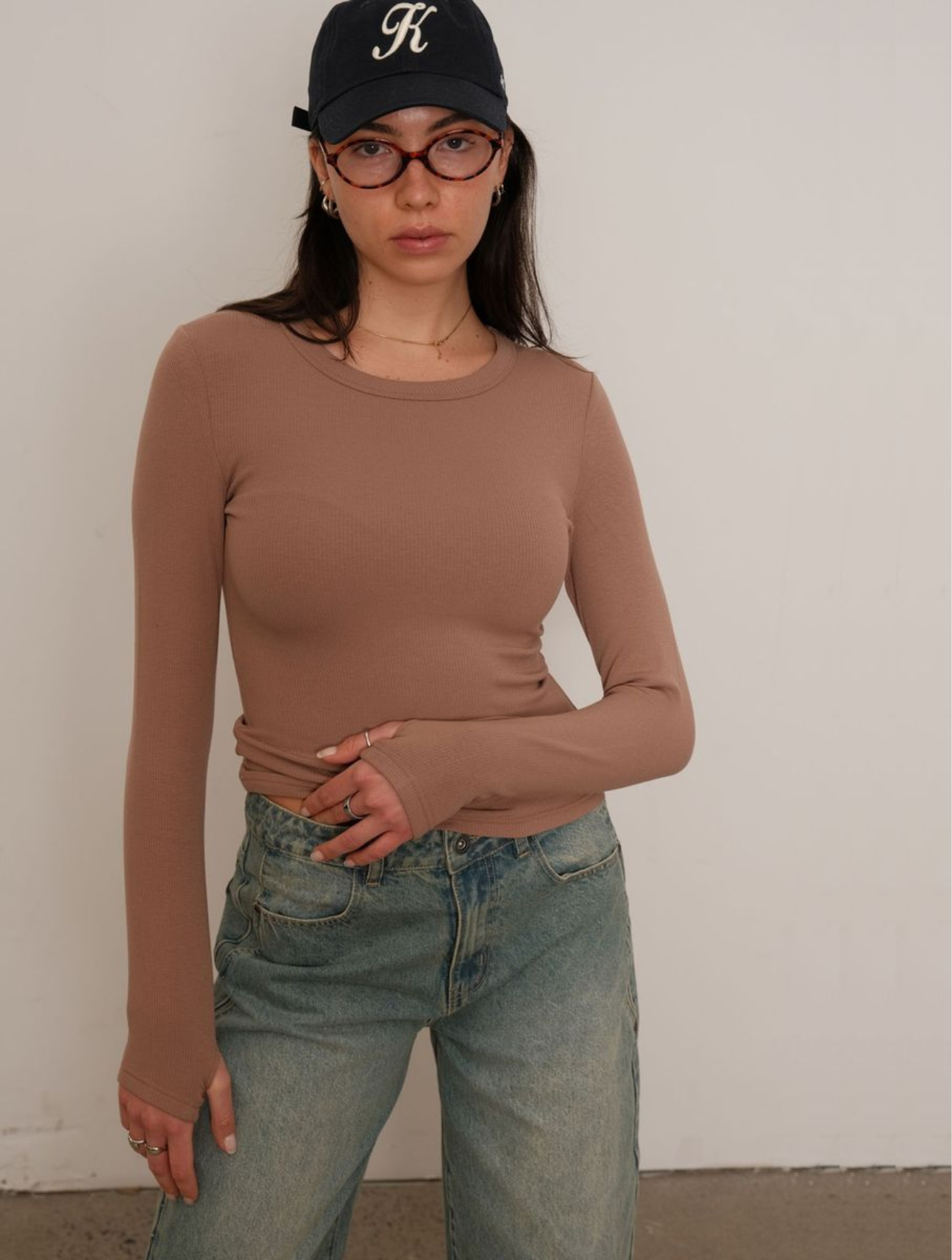 Plush Rib Long Sleeve